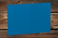 [16407096] Klappkarten 105/210x148 mm (A6) hochdoppelt Stahlblau gerippt 220 g/qm